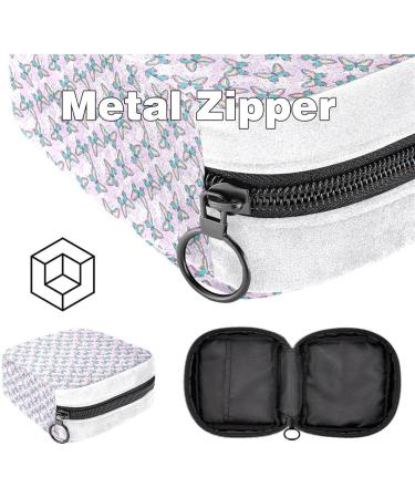 GIAPB Sanitary Napkin Storage Bag | Period Tampon Makeup Pad Pouch | Butterfly Pink | 2190 - Buy Online on GoSupps.com