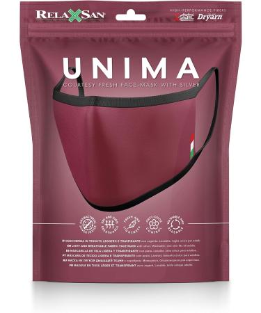 Relaxsan Unima Bordeaux - Lightweight Breathable Compression Band | Washable & Reusable with X-Static Yarn - Buy Online on GoSupps.com