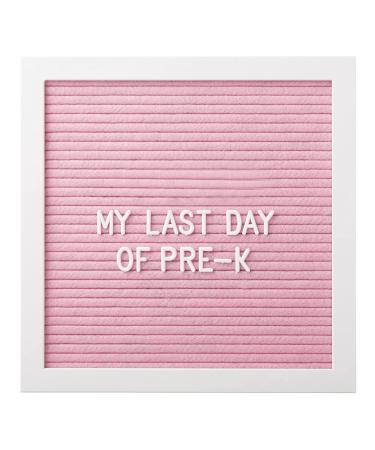 Pearhead Classic Pink Wooden Letterboard Baby Keepsake Photo Prop with 294 Letters - Buy Online on GoSupps.com