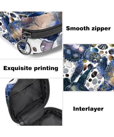 Water Life Sea Turtles Menstrual Pads & Cup Pouch | Stylish Eco-Friendly Sanitary Solutions for Teenagers & Women - Buy Online on GoSupps.com