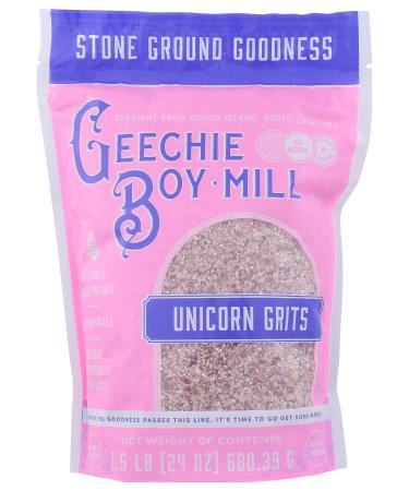 GEECHIE BOY MILL Stone Ground Unicorn Grits, 24 OZ
