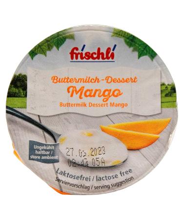 Frischli Buttermilk Dessert Mango - Pack of 20 (20 x 85g) | Premium International Shipping - Buy Online on GoSupps.com