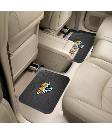 NFL Jacksonville Jaguars Back Row Car Mats - 2pc Set | All Weather, Universal Fit | FanMats 12356 - Buy Online on GoSupps.com