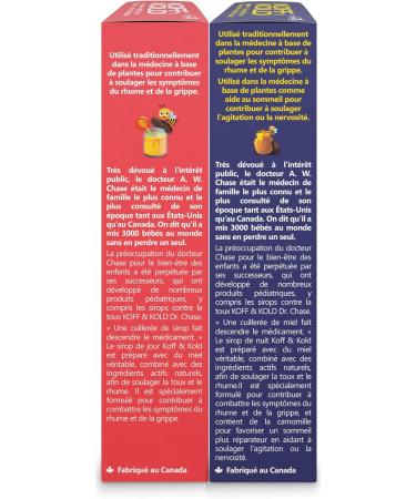 Dr Chase Pediatrics Koff & Kold Day & Night Cough Syrup Combo Pack (2 X 150mL) - Buy Online on GoSupps.com