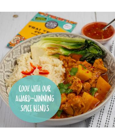 The Spice Sultan Asian Curry Kits Selection Box (3 Kits) - Thai Yellow, Sri Lankan Coconut, Malaysian Rendang - Recipes Included | Gluten-free, Vegan - Buy Online on GoSupps.com