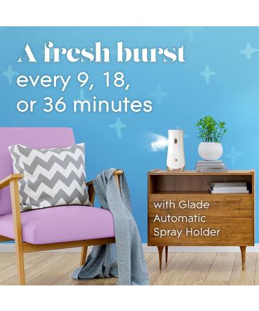 Glade Cotton Cloud Dream Automatic Spray Refill & Holder Kit - 6.2 Oz Air Freshener for Home & Bathroom - Buy Online on GoSupps.com