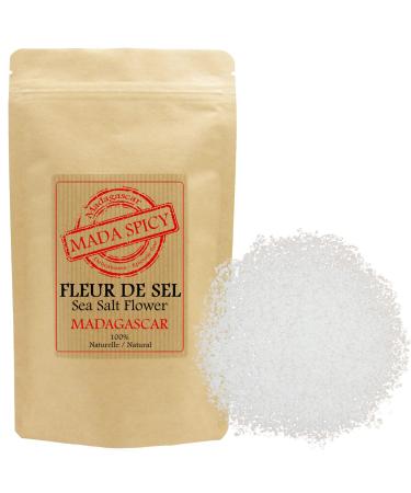 Fleur de sel from Madagascar 200gr "Sustainable Agriculture" food zip bag.