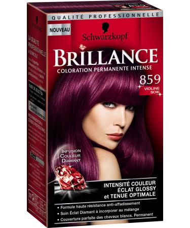 Schwarzkopf - Brilliance - Intense Permanent Hair Color - Silky Violet 859