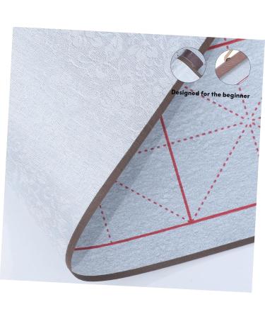SEWOART Brush Calligraphy Practice Home Accessories Writing Water Cloth Calligraphy Supplies Daily Use Silver 75.00X38.00X0.10CM - Buy Online on GoSupps.com