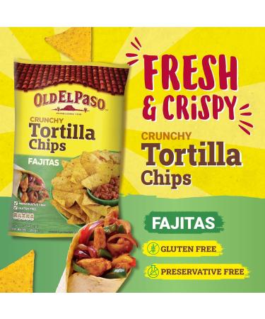 Old El Paso - Tortilla Chips Crunchy Fajitas 185g - Buy Online on GoSupps.com