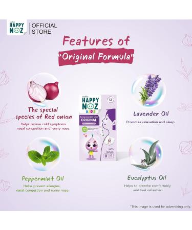 Organic Onion Patch Kids - Allergy & Congestion Relief - 6 Sachets/Box - 12 Hour Aroma Patch & Nasal Strips Alternative - Buy Online on GoSupps.com