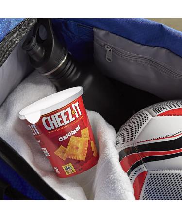 Cheez-It Original Baked Snack Crackers 22oz Case (10 Cups) - Perfect for Office and Kids Snacks - Buy Online on GoSupps.com