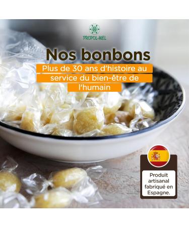 Propol-mel 500g - Gluten-free honey and ginger candy. Recommended to combat bad breath and for the care of the - Buy Online on GoSupps.com