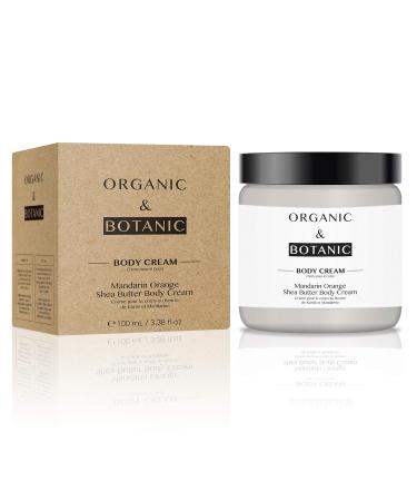 Organic Mandarin Orange Shea Butter Body Cream | Moisturizing & Nourishing | International Shipping - Buy Online on GoSupps.com
