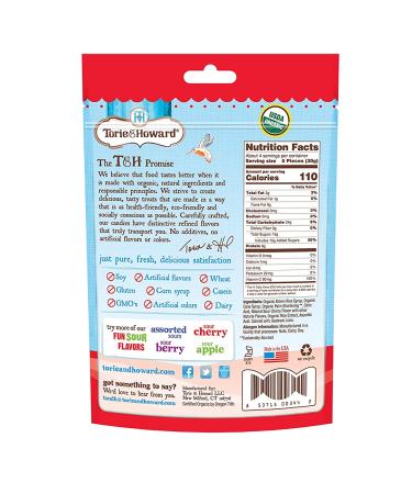 Torie and Howard Chewie Fruities  Sour Cherry  4 Ounce Chewie Fruities Sour Cherry 4 Ounce (Pack of 1) - Buy Online on GoSupps.com