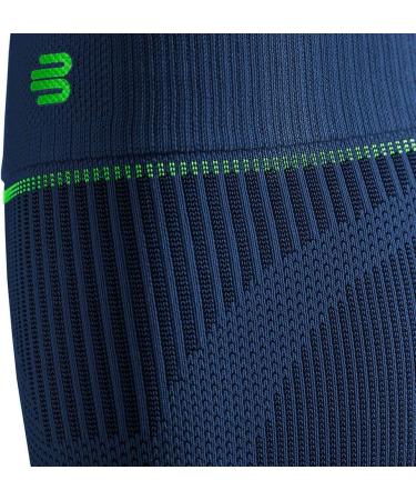 BAUERFEIND Calf Support Compression Sleeves - Unisex Navy Blue XL Extra Long Leg Warmers for Lower Leg Support | International Shipping Available - Buy Online on GoSupps.com