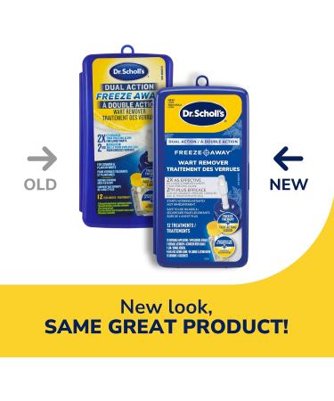 Dr. Scholl s Dual Action FreezeAway Wart Remover 12 Treatments. For Common and Plantar Warts 33 Count (Pack of 1) & Freeze Away Max Wart Remover Wart Remover + Max Wart Remover - Buy Online on GoSupps.com