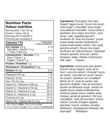 Buy MadeGood Organic Birthday Cake Chocolate Drip Vegan Bars - Delicious Healthy and Vegan Treats for International Shipping - Buy Online on GoSupps.com