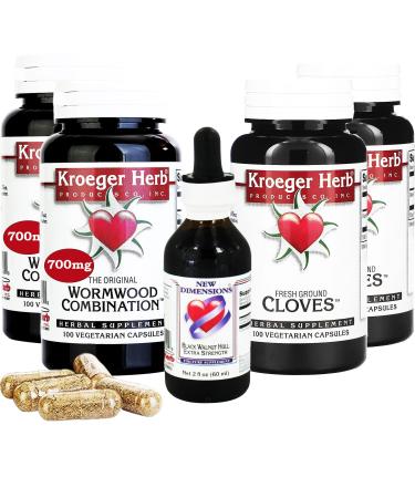 Wormwood Kit 5 Piece Kit Kroeger Herb Co 5 Count (Pack of 1)