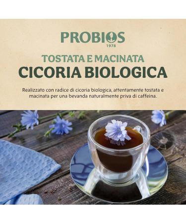 Probios Organic Roasted and Ground Chicory - 1 kg - Buy Online on GoSupps.com