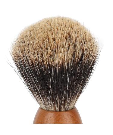 Buy Salon Razor Brush for Men - Composite Wood Bearing for Safety Razors & Beard Care | Perfect Shaving Cream Brush for Home Hairdressers - Buy Online on GoSupps.com