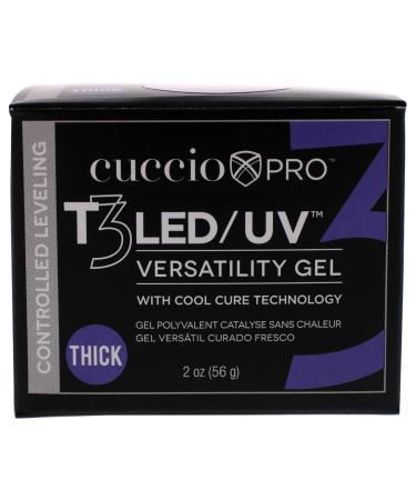 Cuccio T3 LED/UV Controlled Thick Viscosity Levelling Gel - Opaque Petal Pink - 56g | International Shipping Available - Buy Online on GoSupps.com