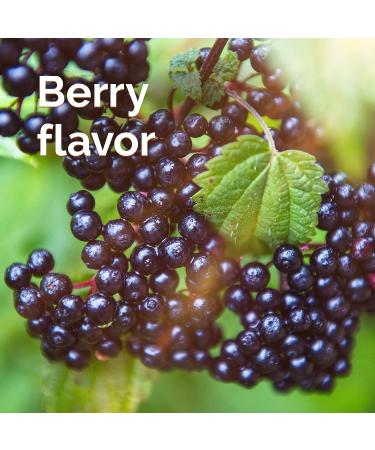 Emergen-C Elderberry Fizzy Drink Mix - Immune Support with High Potency Vitamin C - 18 Count - Buy Online on GoSupps.com