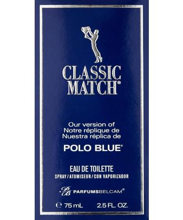 PB ParfumsBelcam Classic Match our Version of Polo Blue EDT 2.5 Fl Oz Fruity (Pack of 2) 2.5 Fl Oz (Pack of 2) - Buy Online on GoSupps.com