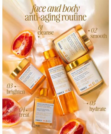 Truly Beauty Vegan Collagen Booster Serum | Anti-Aging Retinol & Vitamin C | Tightens Skin & Fades Age Spots | 1.7 Fl Oz - Buy Online on GoSupps.com