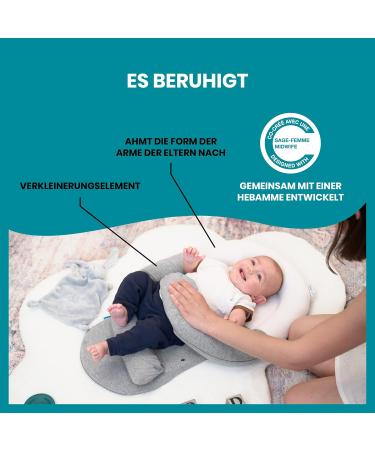 Babymoov Babynest CloudNest - Midwife-Developed Eco-Friendly Baby Nest with Colic Relief Heat Pad - Buy Online on GoSupps.com