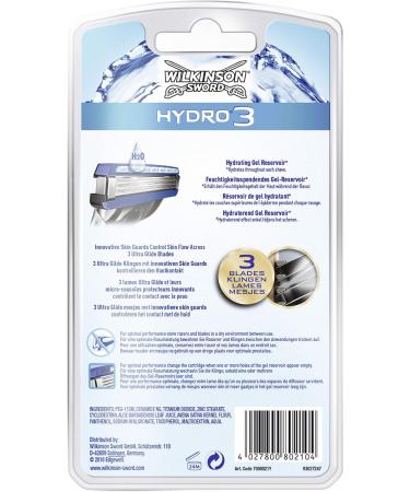 Buy Wilkinson Sword Hydro Men's Razor with 8 Replacement Blades - 10 Pieces Pack | International Shipping Available - Buy Online on GoSupps.com