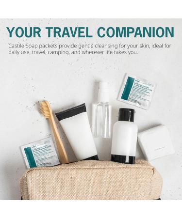 PDI Castile Soap Towelettes - 100 Individually Wrapped Face & Hand Cleansing Wipes | Buy Internationally - Buy Online on GoSupps.com