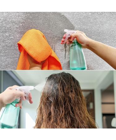 Gvolatee 3 STK 500ml Refillable Transparent Spray Bottles - Professional Water Sprayer for Plants Hair & Cleaning - Durable Plastic Atomizer - Buy Online on GoSupps.com