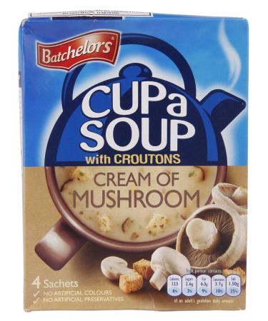 Batchelors Cup A Soup with Croutons Cream of Mushroom 4S 99G