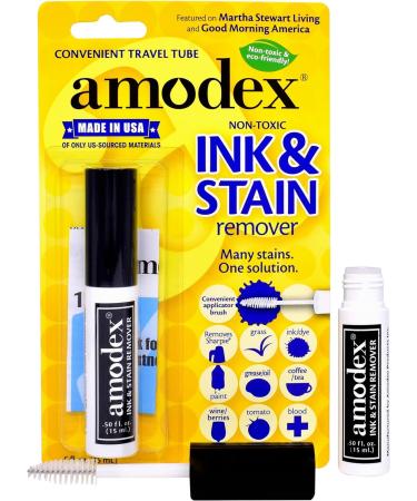 Amodex Ink & Stain Remover 0.5Oz Bottle- - Buy Online on GoSupps.com