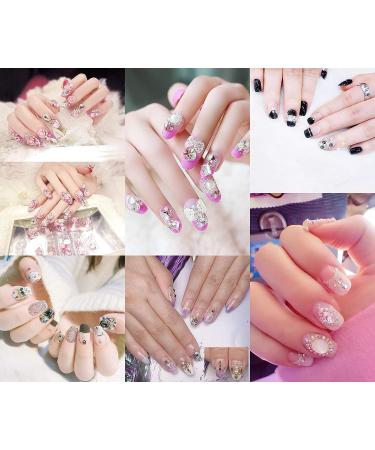 Onwon Dual-Ended Nail Rhinestone Picker Wax Pencil | Dual Tips Dotting Pen with Acrylic Handle | Manicure Nail Art Tool (Pink) - Buy Online on GoSupps.com