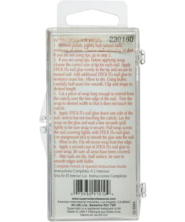 Supernail China Silk Wrap 1.8m Fabric - High-Quality Nail Wrap for Professional Use - Buy Online on GoSupps.com