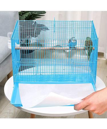 QXHOME 100 Sheets Large Non-Woven Bird Cage Liner Paper - Absorbent Disposable Liners for Pet Cages - 21.3x15inch - Buy Online on GoSupps.com