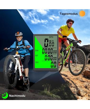 Best Wireless Bicycle Computer - 31 Functions IP65 Waterproof 3.0 Inch Speedometer & Mileage Meter for Kids - Buy Online on GoSupps.com