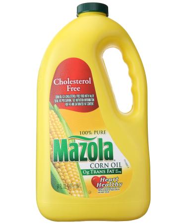Mazola 100% Pure Corn Oil, 64 Fl Oz