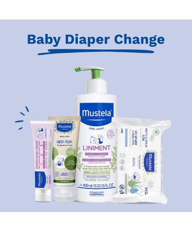 Mustela Baby Diaper Rash Cream 1-2-3 Fragrance Free - 3.80 oz (108 g) | Gentle Relief for Diaper Rash - Buy Online on GoSupps.com