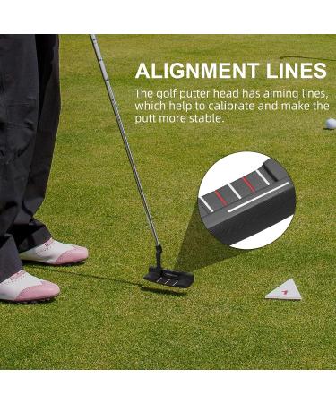 XINGGM CNC Golf Putter for Men - Right Handed Blade/Mallet Putters - 34 Inches with Head Cover (M-01) - Buy Online on GoSupps.com