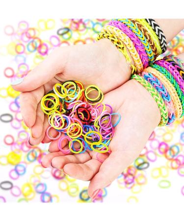 17160+ Loom Rubber Bands Refill Kit with 600 Clips, Hooks & Instruction Manual - Premium Bracelet Making Kit for Kids - DIY Crafting Gift - Buy Online on GoSupps.com