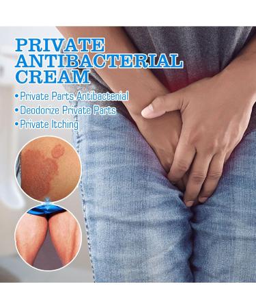Private Antibacterial Cream Men Private Relief Cream Private Areas Antibacterial Cream Mens Private Part Itching Cream Repair External Itching Body Cream 20G Comes with 30 Cotton Swabs - Buy Online on GoSupps.com