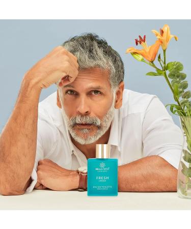 FRESH Eau De Toilette Unisex Perfume for Men & Women with Bergamot Ylang Ylang |Refreshing EDT Long Lasting Fragrance Scent 100 Ml - Buy Online on GoSupps.com