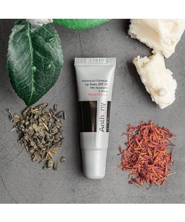 Anthony 25 SPF Lip Balm with Sunscreen for Lips Contains Green Tea Extract Shea Butter & Vitamin E Moisturizing Repair Care Treatment for Chapped & Dry Lips 2-Pack Blood Orange/Mint & White Tea 2-Pack - Buy Online on GoSupps.com