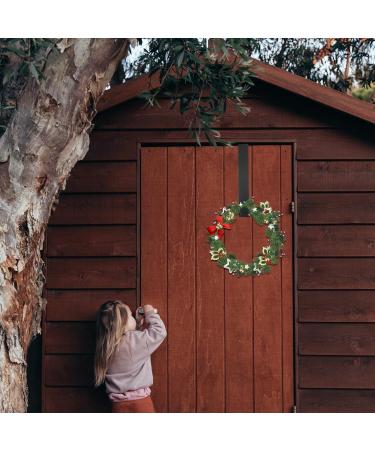 Gadpiparty 2pcs Door Hook Coat Hangers Over The Door Mirror Hooks Coat Hat Hanger Stainless Steel Coat Hook 21x4.5cm Black - Buy Online on GoSupps.com