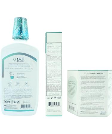 Opalescence Go Opal Teeth Whitening Trays - 7 Treatments Sensitivity Toothpaste & Mouthwash | Hydrogen Peroxide Cool Mint Flavor - Ultra Effective & Convenient - Buy Online on GoSupps.com