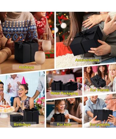 PRO.ME Gift Box 6 Pack 6x6x6in Black Black 1 count (Pack of 6) - Buy Online on GoSupps.com