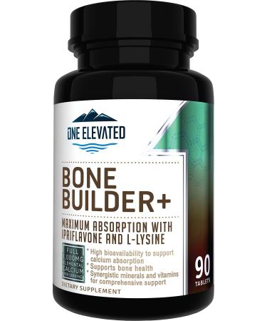 Comprehensive Bone Builder Calcium Supplement. Formulated with Highest Grade Calcium -Carbonate/Hydroxyapatite/Citrate Magnesium Zinc D3. Works in Sync for Optimum Bone Health and Bone Strength.